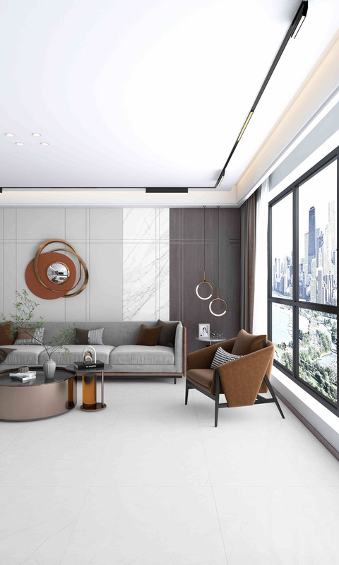 800x800mm Stone Look Σύγχρονα πλακάκια πορσελάνης για διακόσμηση τοίχων δαπέδου